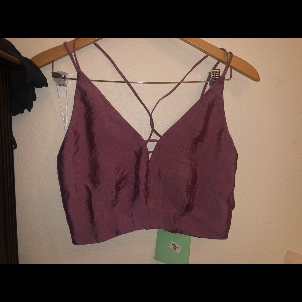 WHO I AM bralette top